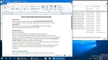 AppCheck Anti-Ransomware : Matrix Ransomware ([AskHelp@protonmail.com].{*}-{*}.ANN) Block Video