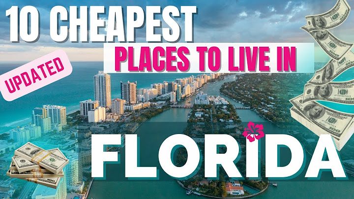 Best towns in florida to live in