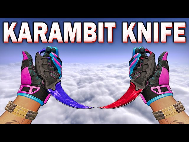 Karambit Knives - All Skins Showcase (CS:GO) 