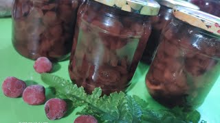 Варенье Янтарное из Розовой Черешни🍒 с Лимоном и 🍊 Заготовка на Зиму🍒Pink Cherry Amber jam Recipe