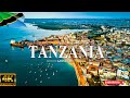 FLYING OVER TANZANIA 4K UHD | Relaxing Music Along With Beautiful Nature Videos | 4K Video HD