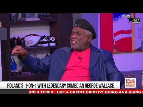 Comedian George Wallace Roasting The Cheesecake Factory Lady on The Roland Martin Show