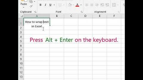 Excel use shortcut keys how to quickly Wrap Text #excel #exceltips #exceltricks