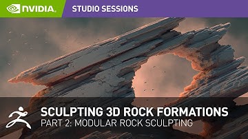 Sculpting Stunning 3D Rock Formations w/ Jonas Ronnegard | Part 2: Modular Rock Sculpting