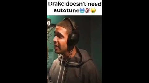 Drake doesn’t need autotune #shorts #youtubeshorts #fyp
