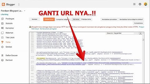 #11 Cara Membuat Background Gambar Template Landing Page Blogspot | Tutorial Blogger