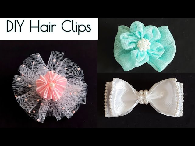 SWEET CANDIES HAIR CLIPS.DIY how to make a hair clip. EASY TUTORIAL 😍 #93  