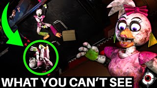 What FNAF Security Breach Hides Off Camera During the Animatronic "Death" Cutscenes