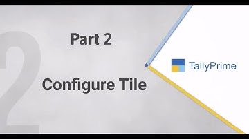 How to Use Dashboard in TallyPrime  Add, Configure, Expand, and Remove Tile|4qs|4 Quadrant Solutions