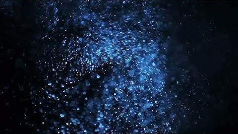 Blue Particles Flow Stock Motion Graphics