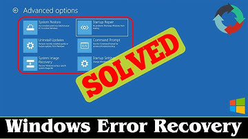 [SOLVED] How to Fix Windows Error Recovery Problem Issue