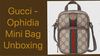 Gucci Unboxing - Ophidia Mini Bag