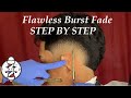 Flawless Textured Burst Fade | Barber Tutorial