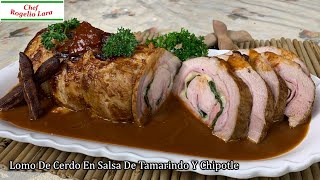 LOMO DE CERDO EN SALSA DE TAMARINDO Y CHIPOTLE - YouTube