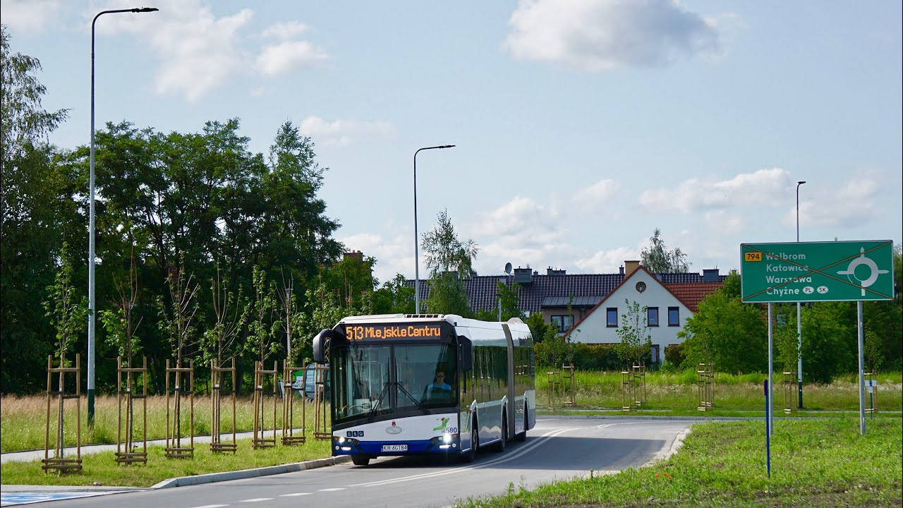 ☄️⚡HOLDGEAR⚡☄️Solaris Urbino 18 IV Euro 6  DR580  MPK Kraków |LINIA 513|