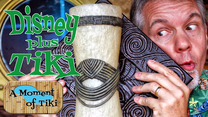 Installazione di applique da parete Tiki Disney Polynesian Village - Episodio 81 di A Moment of Tiki