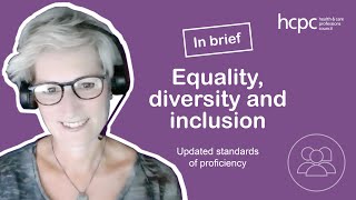 Equality, diversity and inclusion | In brief