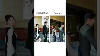 Expectation vs reality 😆 Dylan Wang and Bai Lu tiktok dance| nonsense