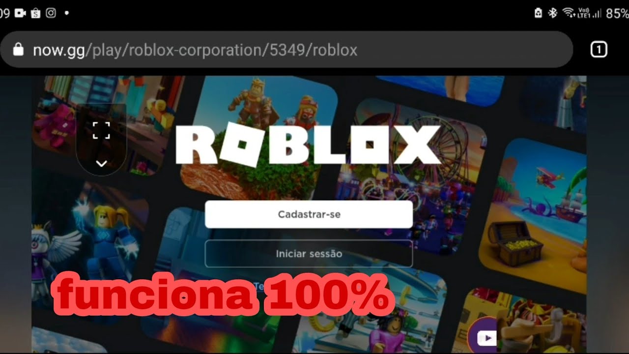 Como Jogar Roblox SEM baixar 