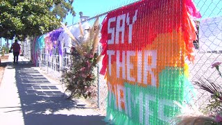 New ‘Say Their Names’ memorial in SB Funk Zone remembers Black lives