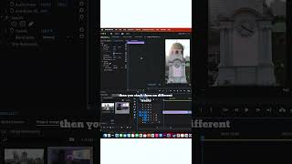 How do do the split screen effect in Adobe premiere pro #adobevideo #videoediting #cinematography #
