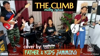 Video thumbnail of "THE CLIMB_(Miley Cyrus) @FRANZRhythm..Father & Kids Bonding"