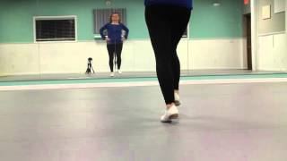 Old Time Rock and Roll Clogging Routine (Part A)