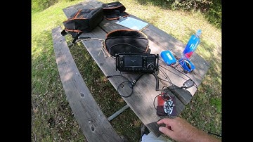 One Day Island Getaway with the Alexloop and Icom 705