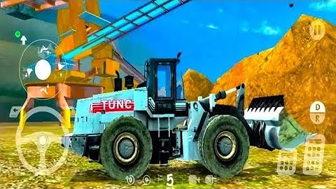 Heavy Machines Mining Simulator Level 5 - Android Construction Game Play