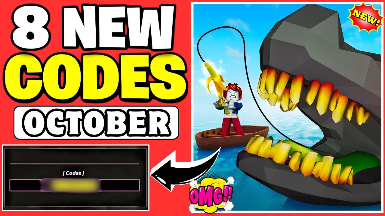⚠️OCTOBER! CODES⚠️GO FISHING ROBLOX CODES 2025 - CODES FOR GO FISHING ...