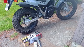 How To Jack Up Motorcycle With Car Jack (And Lube Your Chain)