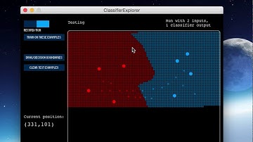 Wekinator classification