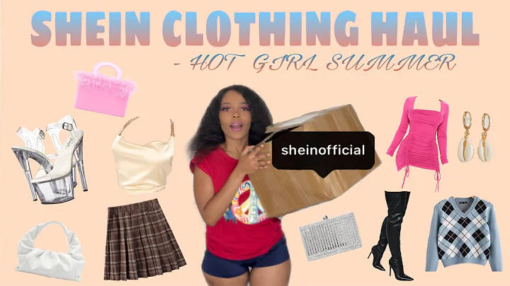 SHEIN CLOTHING HAUL || HOT GIRL SUMMER, SOUTH AFRI...