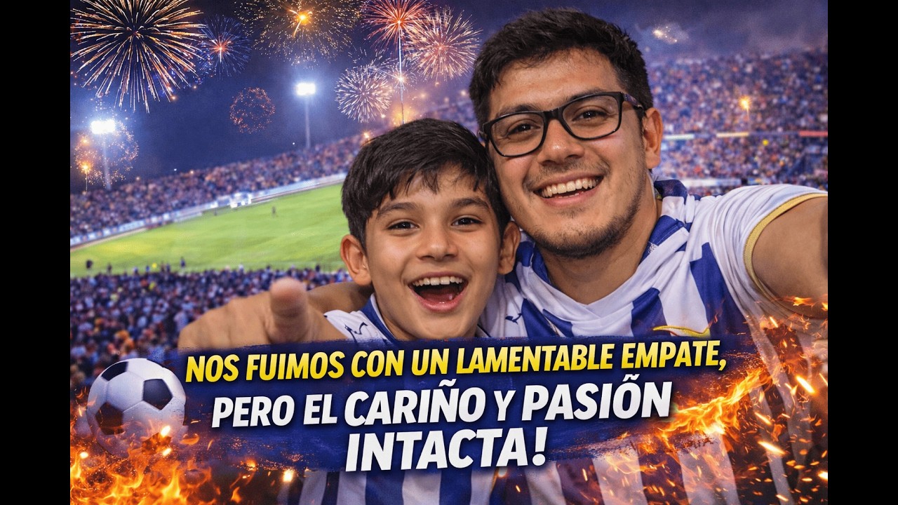 EMPATE QUE DUELE… PERO QUÉ NOCHE �⚽