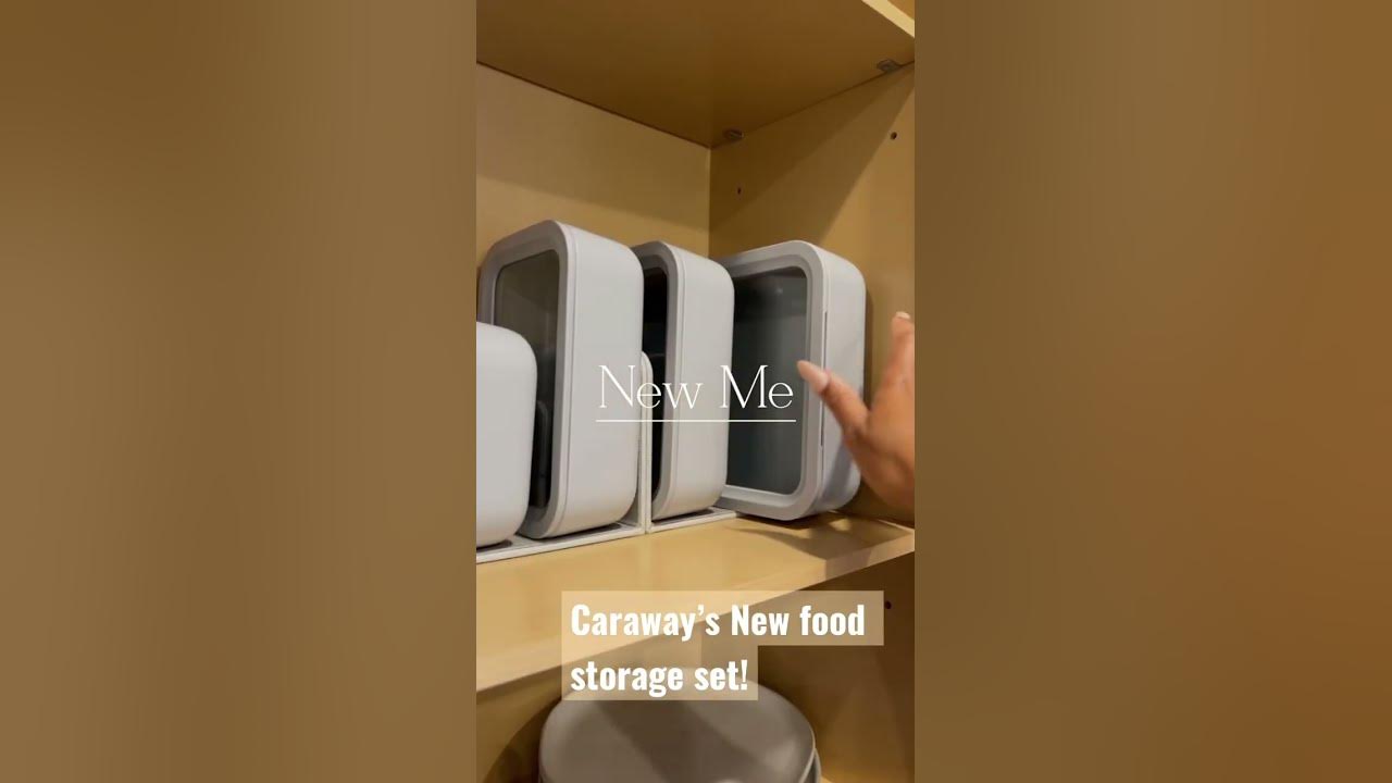 Caraway's Smart Solution to Cluttered Cabinets Brings New Life to Leftovers  - TheGetWell