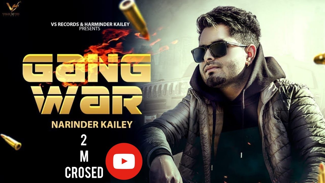 GANGWAR   Narinder Kailey Ft Banka  Randy J  Official Music Video    VS Records