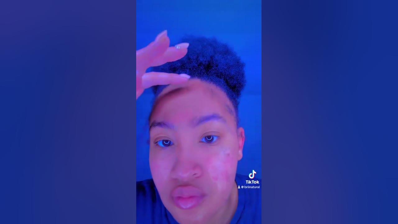  High puff on natural hair - YouTube