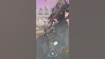 HUGE 9 dmg from the peacekeeper CHOKED UP! #apexlegends #funny #ranked #fps #gaming