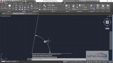 AutoCAD Tutorial Series: Rotating and Scaling processing