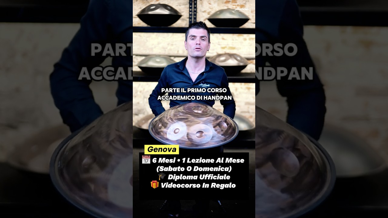 ACCADEMIA DI HANDPAN A GENOVA - ultimi 2 posti