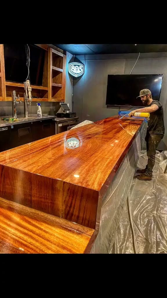 How to Build a Bar Top-DIY 