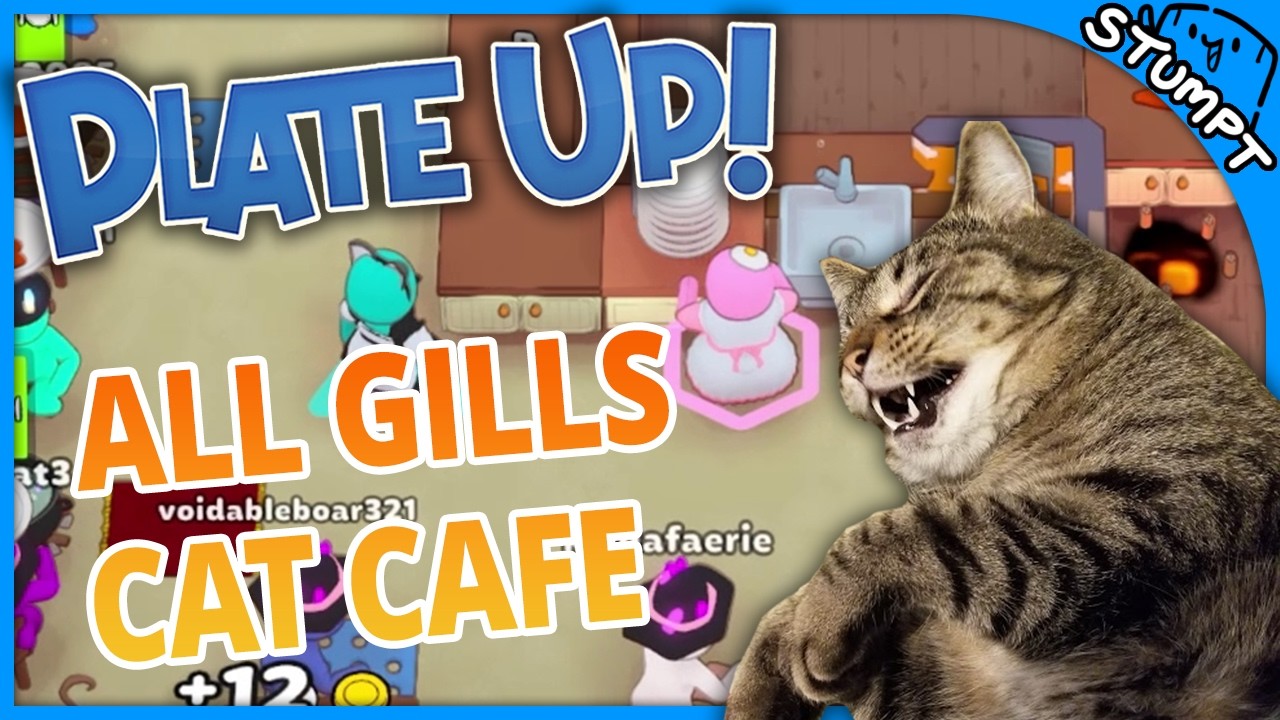 All GILLS Cat Cafe - Plate Up