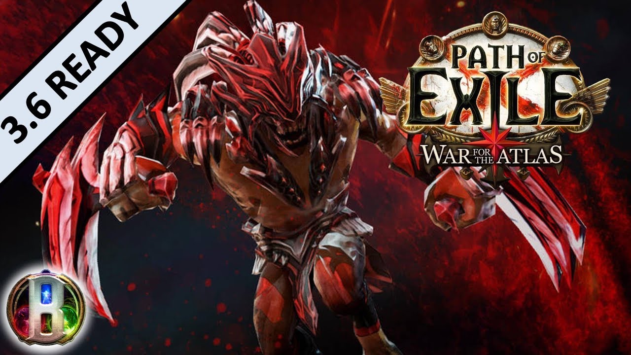 Path of Exile 3.6 - Impale Reave Flurry Build - Champion Duelist - Synthesis