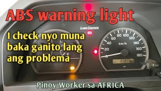 abs warning light.. check nyo muna, baka ganito lang ang problema