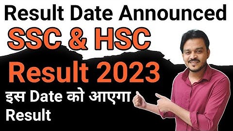 SSC HSC Result 2023 Date declared | class 10 12th result date 2023 Maharashtra Board