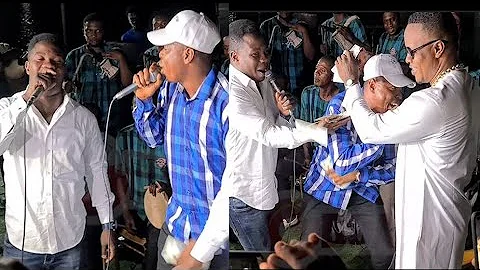 Woli Agba Steal The Show With His Dance Moves As Lanre Teriba Gives Him Mic To Perform