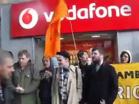 Vodafone protest.30.10.10...