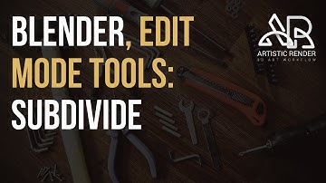 Blender - Subdivide, edit mode tool explained