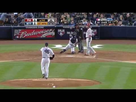 Final Pitch NY Yankees Win 2009 World Series Live HD 