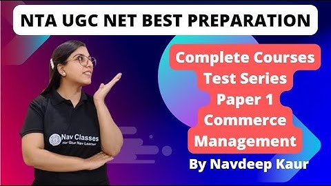 NTA UGC NET Best Preparation | by Navdeep Kaur